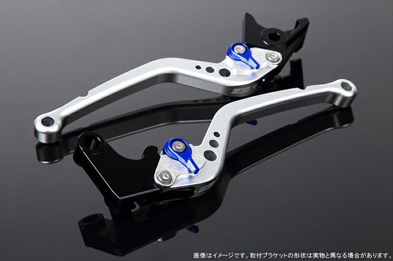 バイク用品 ハンドルエスエスケイ スピードラ アジャストレバー スタンダード ロング Mシルバー/Mブルー FORZA MF06/MF08/MF10/FORZA Si MF12LVBM005SR-BE 4589995105380取寄品｜バイク・バイク用品はとやグループ