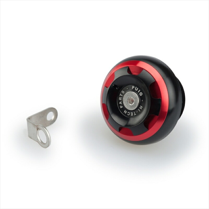 バイク用品 冷却系 プーチ オイルキャップ TRACK レッド M25×ピッチ1.5mm 20343R 4571415008616 取寄品