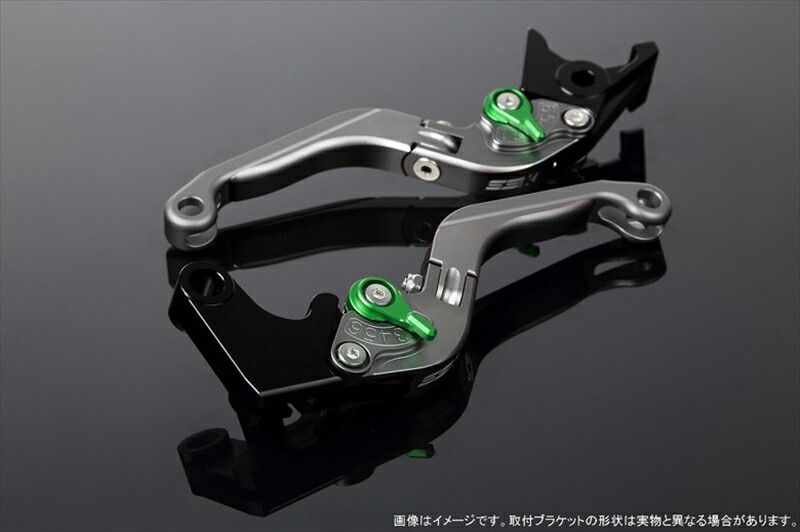 バイク用品 ハンドル エスエスケイ スピードラ アジャストレバー 可倒延長式 Mチタン/Mグリーン/Mチタン GSX250R V-STROM250 RGV250γ VJ23A LVGM048TM-GNTM 4580540638919 取寄品 11,709円