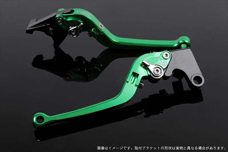バイク用品 ハンドルエスエスケイ スピードラ アジャストレバー スタンダード可倒式 グリーン/シルバー VFR750R RC30 RVF750 VFR800 RC46 02-13HO0403038-SR 4589995414710取寄品|バイク・バイク用品はとやグループ