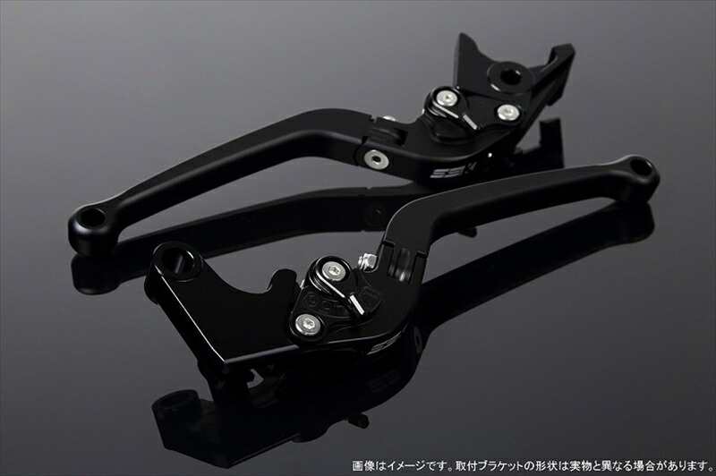 【5日前後で発送】 バイク用品 ハンドル エスエスケイ スピードラ アジャストレバー スタンダード可倒式 Mブラック/Mブラック 125/200/250/390DUKE LVAM075BK-BK 4589995102327 取寄品