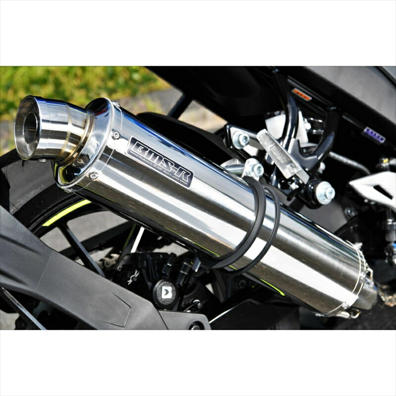 バイクパーツ マフラー ビームスモーターカンパニー R-EVO ステンレスサイレンサー G344-53-S6J 4582285346401 GIXXER SF250 2BK-ED22