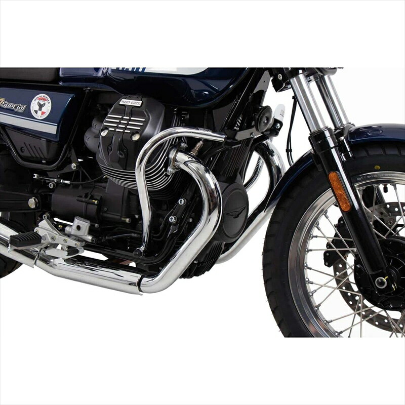 バイクパーツHEPCO&BECKER(ヘプコアンドベッカー) エンジンガード クローム 501556 00 024550255704070V7 850cc Stone/Specail/Centenario 21-25|バイク・バイク用品はとやグループ