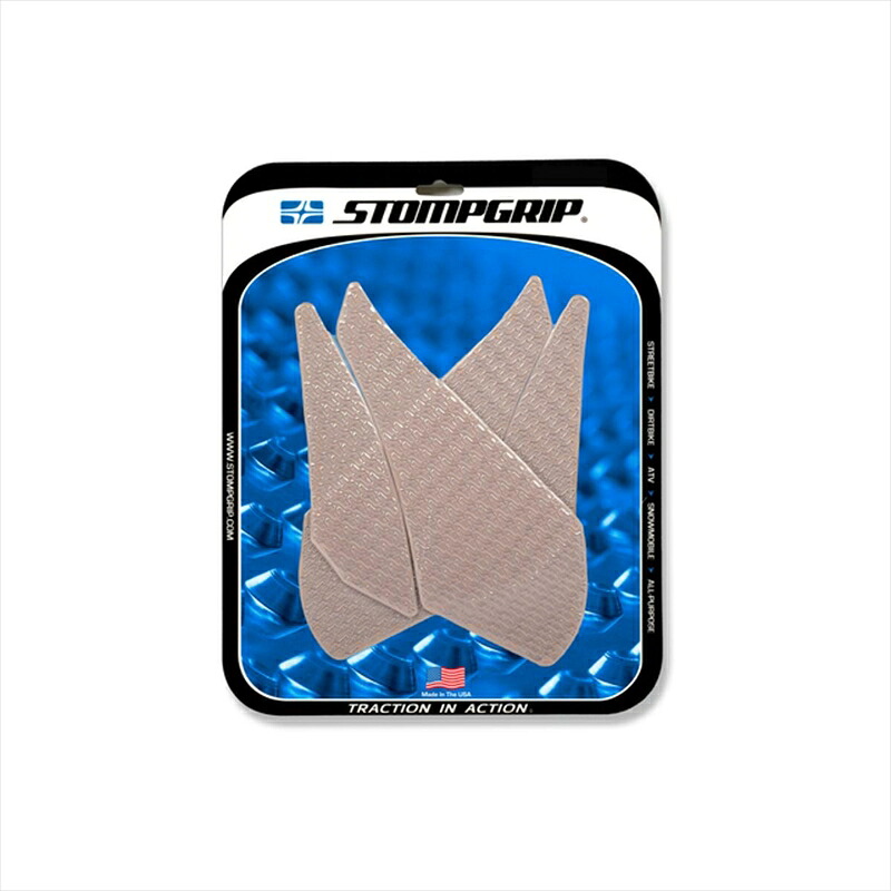 バイクパーツ 外装 ストンプグリップ トラクションパッドタンクキット クリア 55-14-0006C 4550255706319 ICON YZF-R1 07-08 8,391円