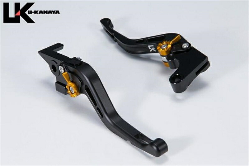 バイクパーツ ハンドル ユーカナヤ レバーセット GPタイプ/ショート BK/GN SU051-131-0611 4550255725709 (ツヤケシ) GSX-S1000 22 EK1AA