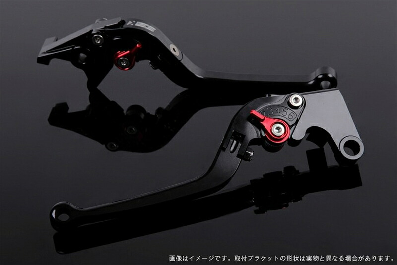 【5日前後で発送】 ハンドル エスエスケイ スピードラ アジャストレバー スタンダード可倒式 ブラック/レッド 125/200/250/390DUKE KT0406388-RD 4589995360758 取寄品