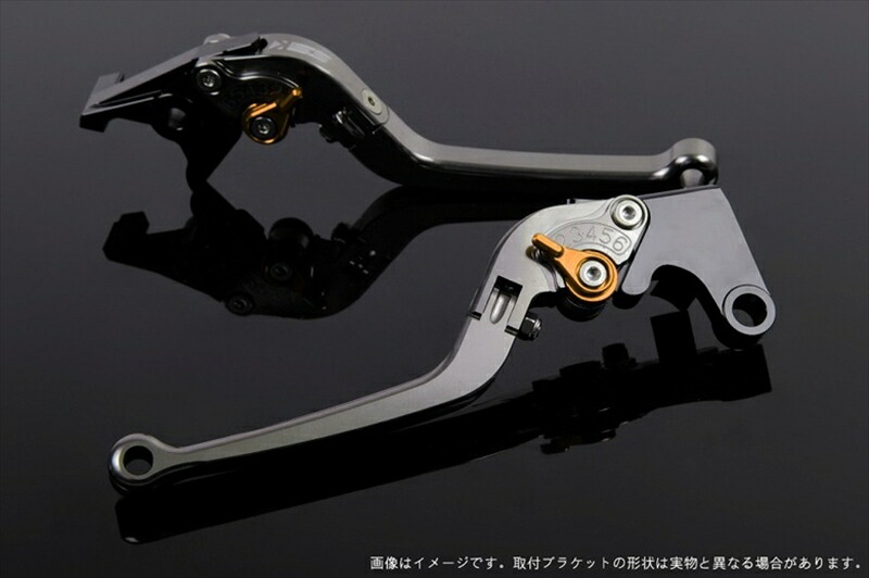 ハンドル エスエスケイ スピードラ アジャストレバー スタンダード可倒式 チタン/ゴールド 125/200/250/390DUKE KT0406393-GD 4589995361083 取寄品