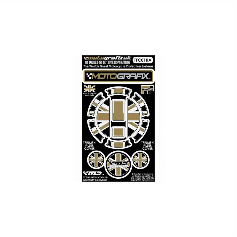バイクパーツ アクセサリー モトグラフィックス FUELCAP KIT MT-TFC01KA 4580041247726 TRIUMPH