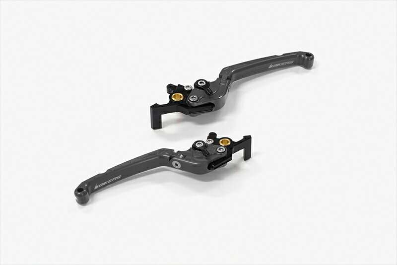 バイクパーツBIKERS(バイカーズ) レバーセット 可倒式 フラットタイプ グレーY0551-GRY4550255757328｜バイク・バイク用品はとやグループ 18,006円