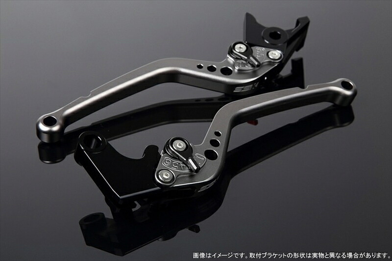 ハンドル アジャストレバー スタンダード ロング Mチタン/Mブラック CB400SF Revo/CB400SB NC42 ABS車 2013までLVBM013TM-BK 4589995109395取寄品｜バイク・バイク用品はとやグループ