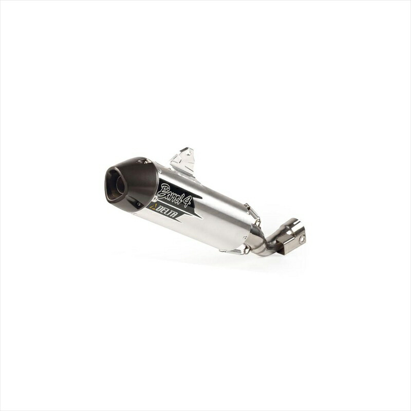 【5日前後で発送】バイクパーツ マフラー デルタ サイレンサー BARREL4-S JMCA F3815 4547836338557 SEROW250 18-