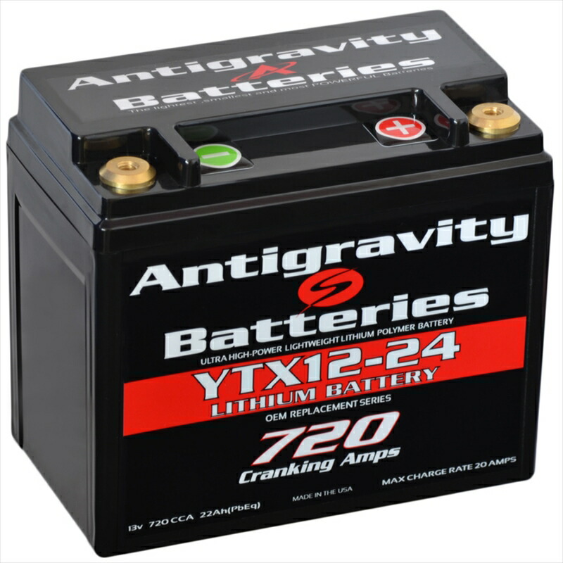 電装系 リチウムバッテリー 24セル YTX12 OEM 25Ah 720CCA YTX12互換 ANT-YTX12-24L 4550255011031 取寄品 48,170円