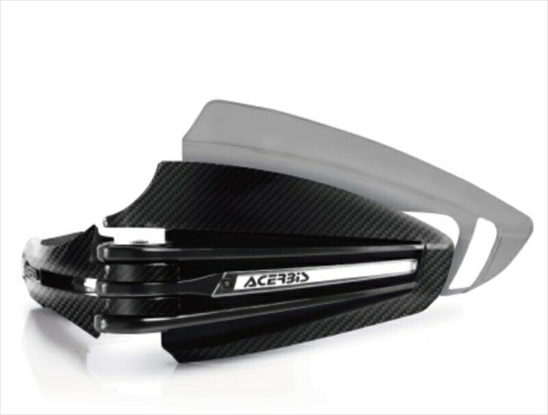 ハンドル X-TARMAC ハンドガード ブラック EL付 AC-17564BK 4548916344888 取寄品