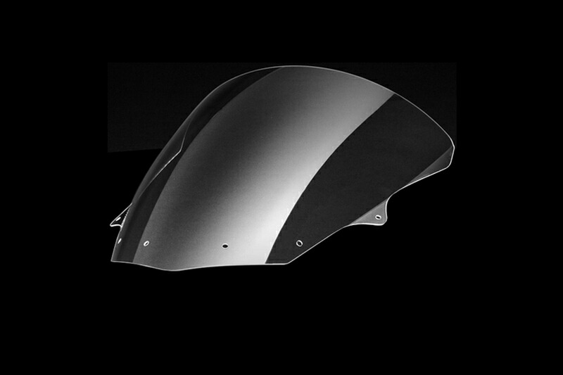 外装 スクリーン レーシング クリア ZX-6R 05-15 140030 4580423291286 取寄品