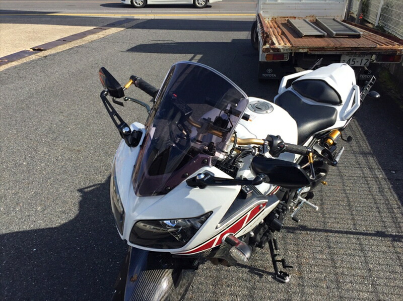 外装 スクリーン ロング スモーク FZ1FAZER　08-16120492 4580423291613取寄品｜バイク・バイク用品はとやグループ