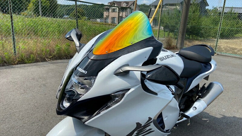 外装 カーボンマウントスクリーン ミラー Hayabusa 21-22 7cmUP130293 4580423292108取寄品｜バイク・バイク用品はとやグループ