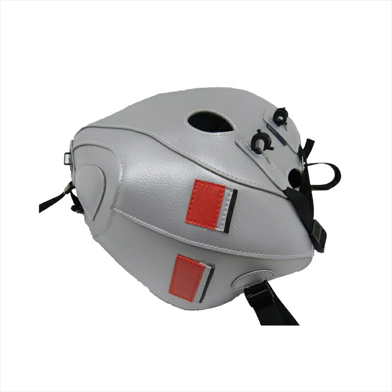 バイクパーツBAGSTER(バグスター) タンクカバー シルバー/パールレッド/ブラック 1717B4550255788216STREET TWIN 16-22|バイク・バイク用品はとやグループ