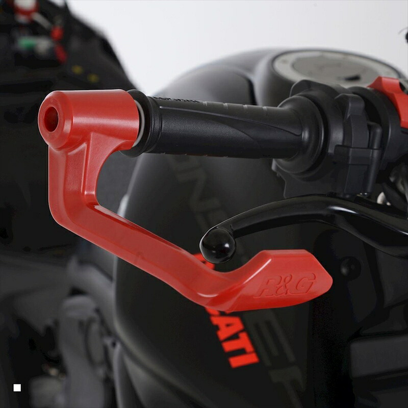 バイクパーツ ハンドルアールアンドジー ブレーキレバーガード レッドRG-BLG0049RE 4580779567554XSR900 22-｜バイク・バイク用品はとやグループ