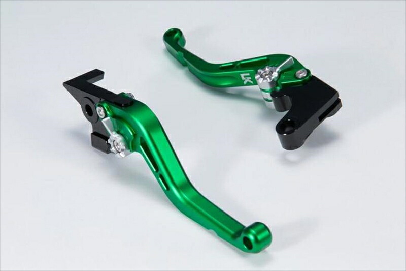 バイクパーツ ハンドル ユーカナヤ レバーセット STD/ショート GN/BL KA080-086-0217 4550255798840 (ツヤケシ) Z650RS 22