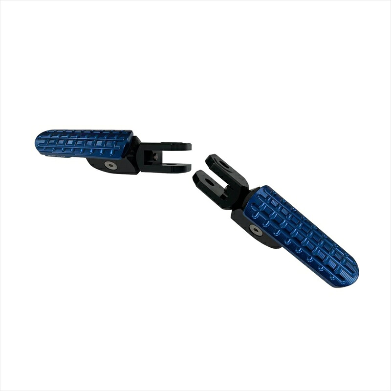 バイクパーツ BIKERS(バイカーズ) フロントフットペグ ブルー B0013-BLU 4550255801205 DAX125 22-24
