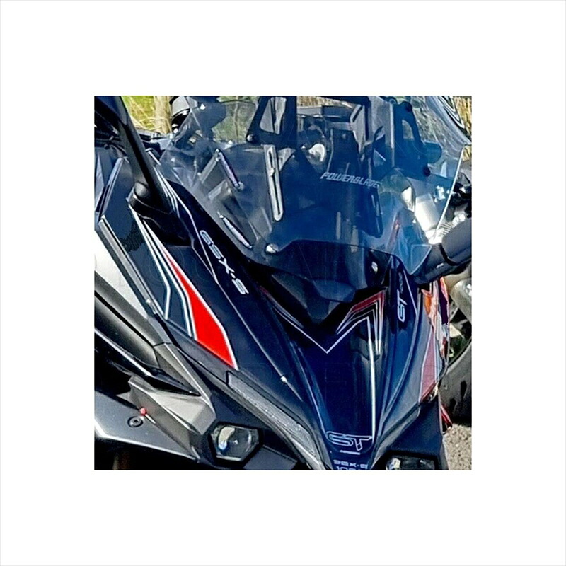バイクパーツ アクセサリー モトグラフィックス ボディパッド FRONT MT-NS027KR 4580041247931 GSX-S1000GT 22-23