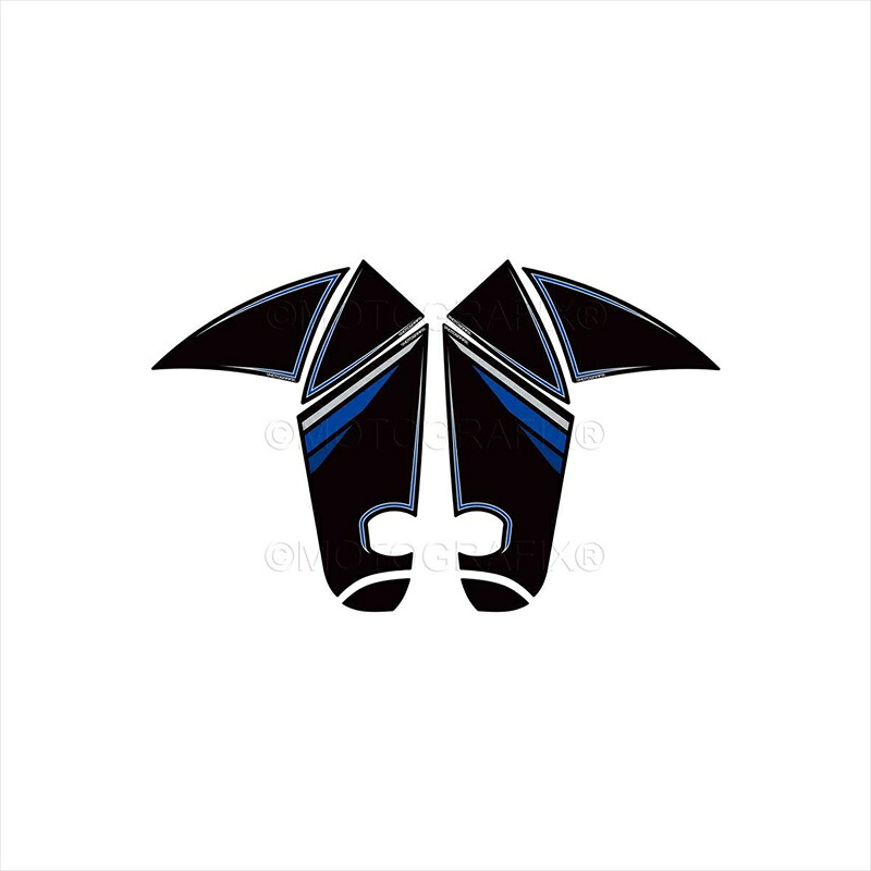 バイクパーツ アクセサリー モトグラフィックス FRONT FENDER KIT MT-SFF001KBB 4580041248198 GSX-R1000/R 17-18