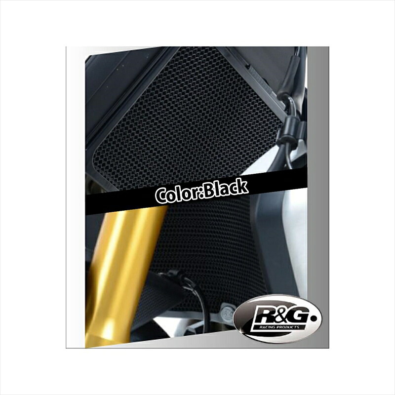 バイクパーツ 冷却系 アールアンドジー ラジエターガード ブラック RG-RAD0283BK 4580779568940 DUCATI STREET FIGHTER V2/S 22- 13,348円