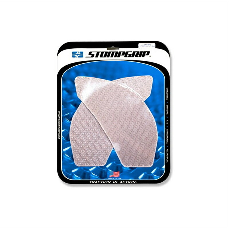 バイクパーツ 外装 ストンプグリップ トラクションパッドタンクキット クリア 55-14-0044C 4550255820169 ICON NINJA650/400 ER6F/N 12-16