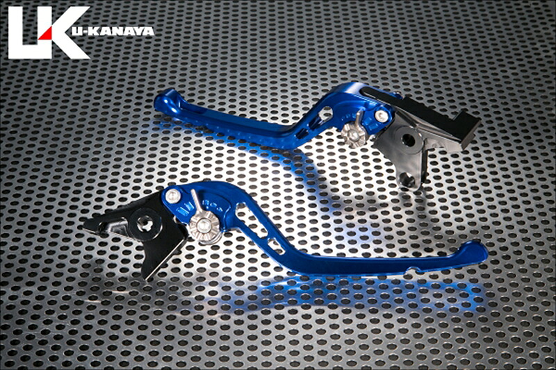 バイクパーツ ハンドル ユーカナヤ レバーセット GPタイプ/ロング BL/TI KA080-086-0504 4550255835194 Z650RS 22