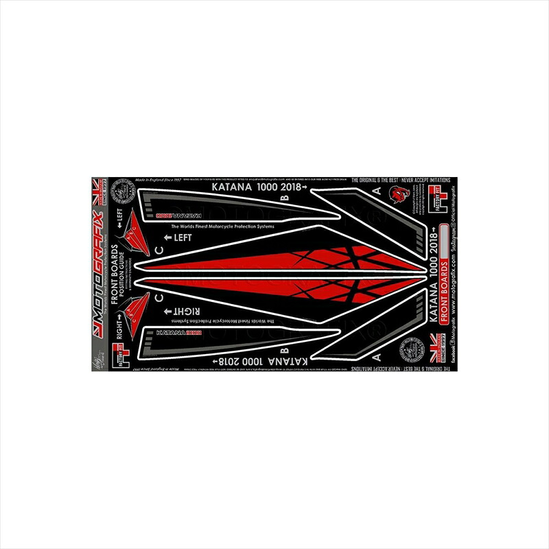 バイクパーツ MOTO GRAFIX(モトグラフィックス) FRONT BODY PAD MT-NS026SLH 4580041249935 KATANA(18-22)