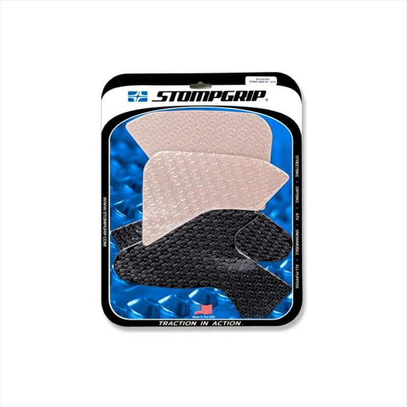 バイクパーツ 外装 ストンプグリップ トラクションパッドタンクキットハイブリッド 55-14-0176H 4550255853570 ICON F900R 20-21