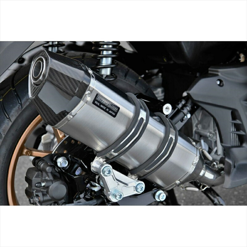 バイクパーツ マフラー ビームスモーターカンパニー CORSA-EVO2ステンレスサイレンサー G271-64-000 4582285348030 N-MAX155 8BK-SG66J