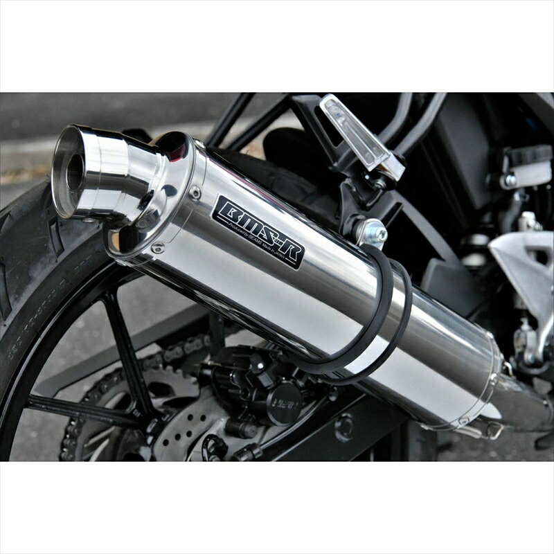 バイクパーツ マフラー ビームスモーターカンパニー R-EVO ステンレスサイレンサー G346-53-S6J 4582285347606 GSX-R125/8BJ-DL32D 政府認証