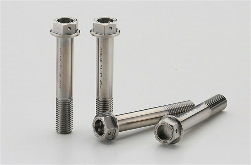 バイクパーツ メンテナンス アエラ AELLA チタンボルト(Fキャリパーラジアルマウント) M10X53.5 P1.25(4本) AT-DU003 4550255309190 M10X53.5 P1.25（4本） 16,394円