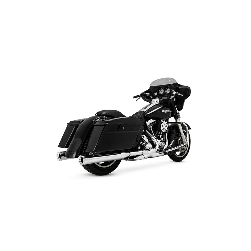 バイクパーツ マフラー バンスアンドハインズ Eliminator400 エリミネーター スリップオン クローム マフラー 1801-1066 4548916931828 TOURING(M8) 17-24