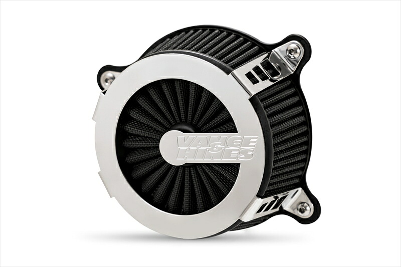 バイクパーツ バンスアンドハインズ VO2 エアインテイク Cage Fighter ケージファイター クローム70355 4550255745264TOURING(電スロ)08-16/SOFTAIL 16-17｜バイク・バイク用品はとやグループ