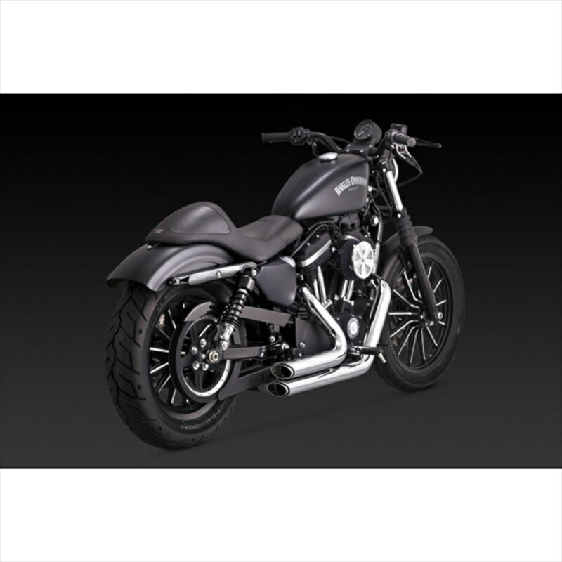 【5日前後で発送】 バイクパーツ マフラーバンスアンドハインズ ShortShots Staggered PCX ショートショットスタッガード クローム マフラー1800-2579 4550255783013Sportster 14-22|バイク・バイク用品はとやグループ