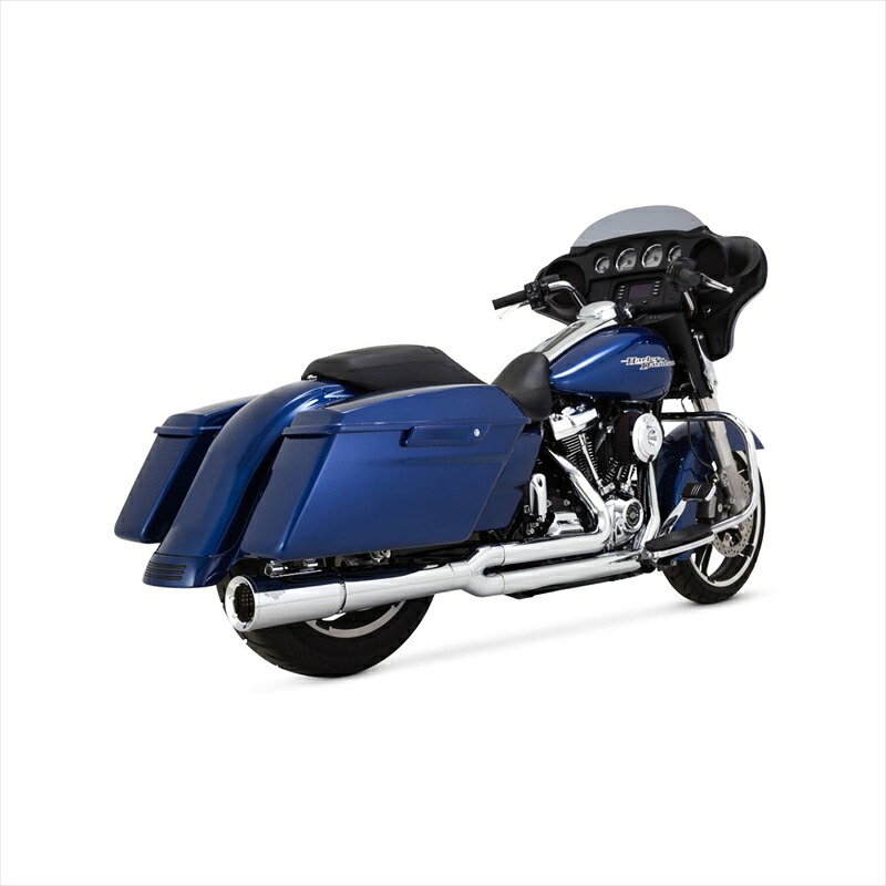 バイクパーツ マフラー バンスアンドハインズ ProPipe 2-1 PCX プロパイプ クローム マフラー 1800-2571 4550255783051 TOURING(M8) 17-22