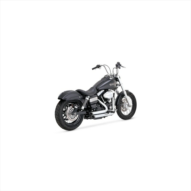 バイクパーツ マフラー バンスアンドハインズ ShortShots Staggered PCX ショートショットスタッガード クローム マフラー 1800-2599 4550255802417 DYNA 12-17