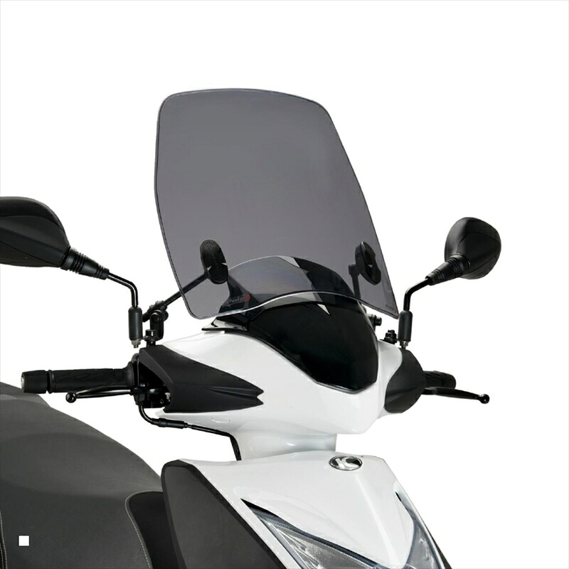 バイクパーツ 外装 プーチ ウインドスクリーン トラフィック スモーク 20529H 4571415005103 KYMCO AGILITY CITY 50 20-21/KYMCO AGILITY CITY 125 20-21