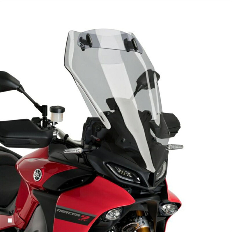バイクパーツ 外装プーチ ツーリングスクリーン バイザー付スモーク 3755H 4571415009200MT-09 TRACER 21/MT-09 TRACER GT 21｜バイク・バイク用品はとやグループ
