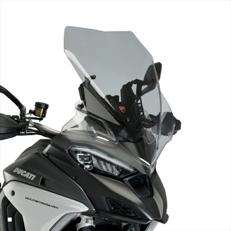 バイクパーツ 外装プーチ ツーリングスクリーン スモーク 20728H 4571415009224MULTISTRADA V4 21-｜バイク・バイク用品はとやグループ