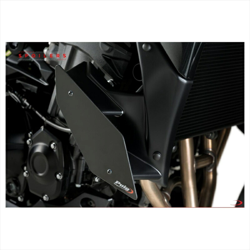 バイクパーツ 外装プーチ ダウンフォースネイキッドスポイラーブラック20328N 4571415023213Z650 20-21(サイド)｜バイク・バイク用品はとやグループ