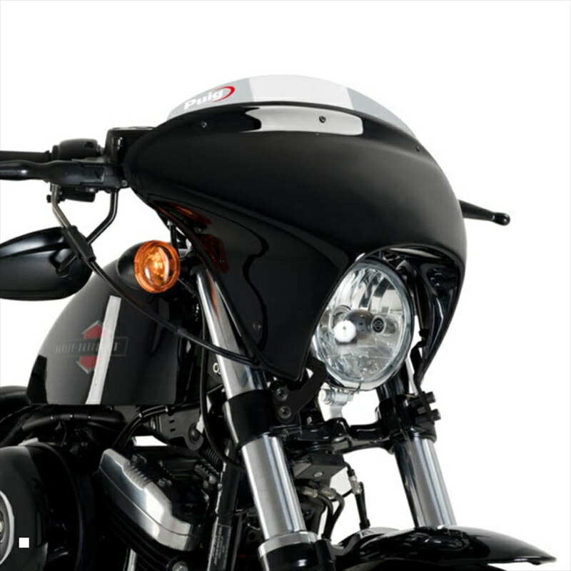 バイクパーツ 外装 プーチ ウインドシールド バットウイング SML 21055H 4571415027396 (SPORT)スモークFORTY-EIGHT XL1200X 15-20/SPECIAL XL1200XS 18-20