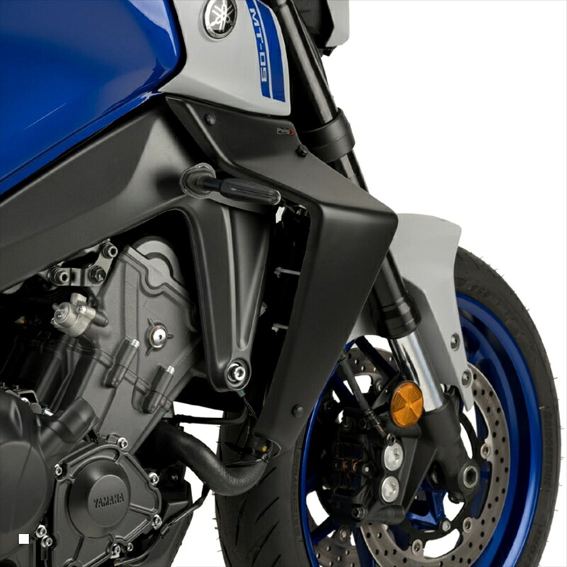 バイクパーツ 外装 プーチ サイドダウンフォースネイキッドスポイラー 20647A 4571415030808 ブルー MT-09/SP 21-22