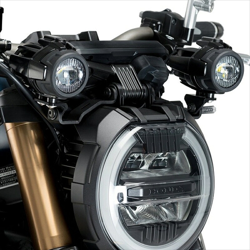 バイクパーツ 電装系プーチ フォグランプ アダプター ステー 3529N 4550255318918CB650R 19-(ブラック・スチール)|バイク・バイク用品はとやグループ
