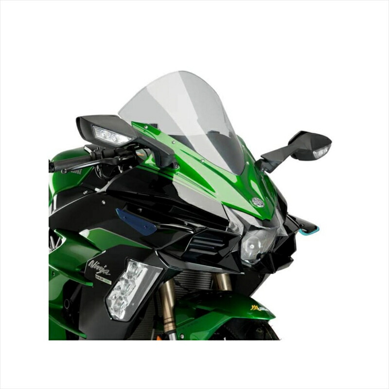 バイクパーツ 外装 プーチ サイドダウンフォーススポイラー ブルー 3658A 4550255370947 NINJA H2SX 18-20