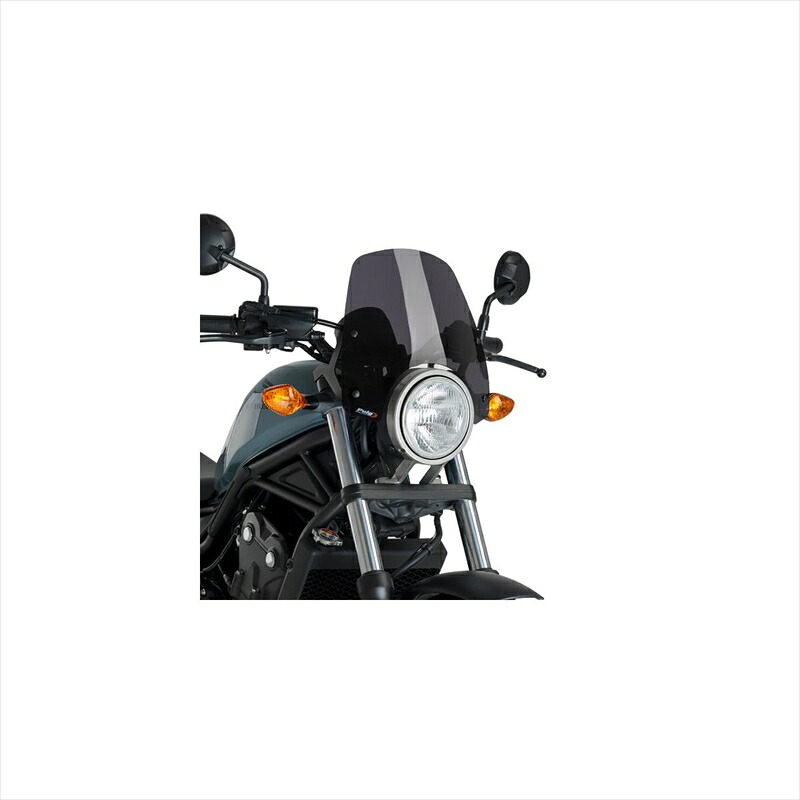 バイクパーツ PUIG(プーチ) ニュージェネレションNK SPORT Dスモーク 3829F 4550255409036 REBEL500/250 CMX 500/250 17-19
