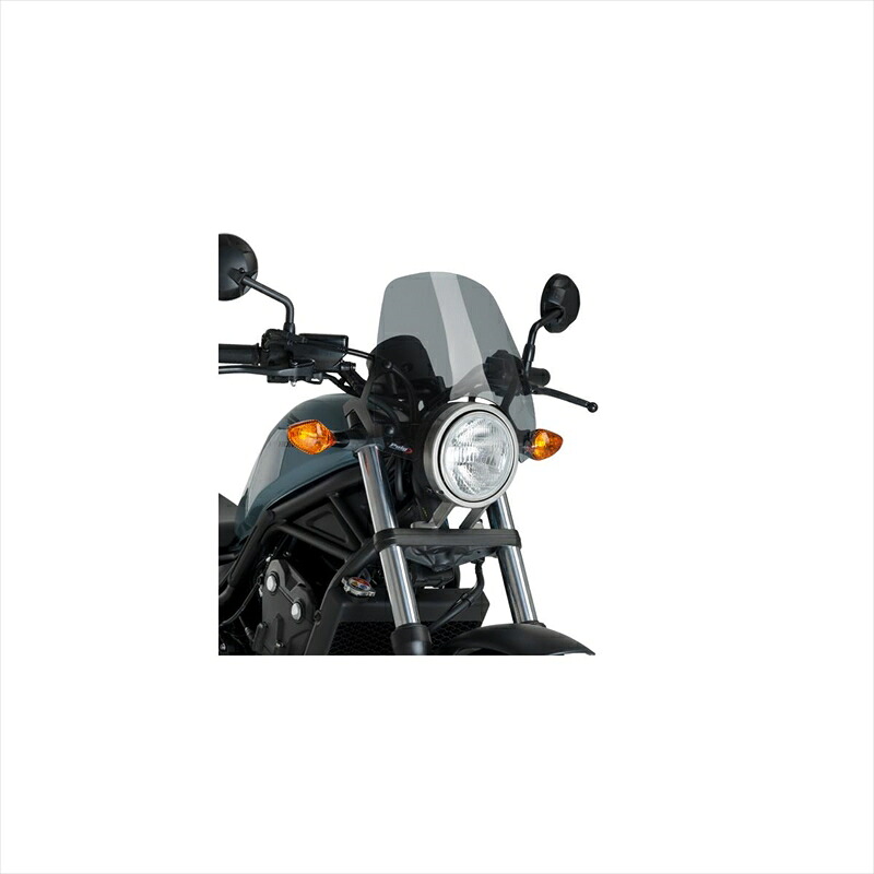 バイクパーツ PUIG(プーチ) ニュージェネレーションNK SPORT スモーク 3829H 4550255409043 REBEL500/250 CMX 500/250 17-19