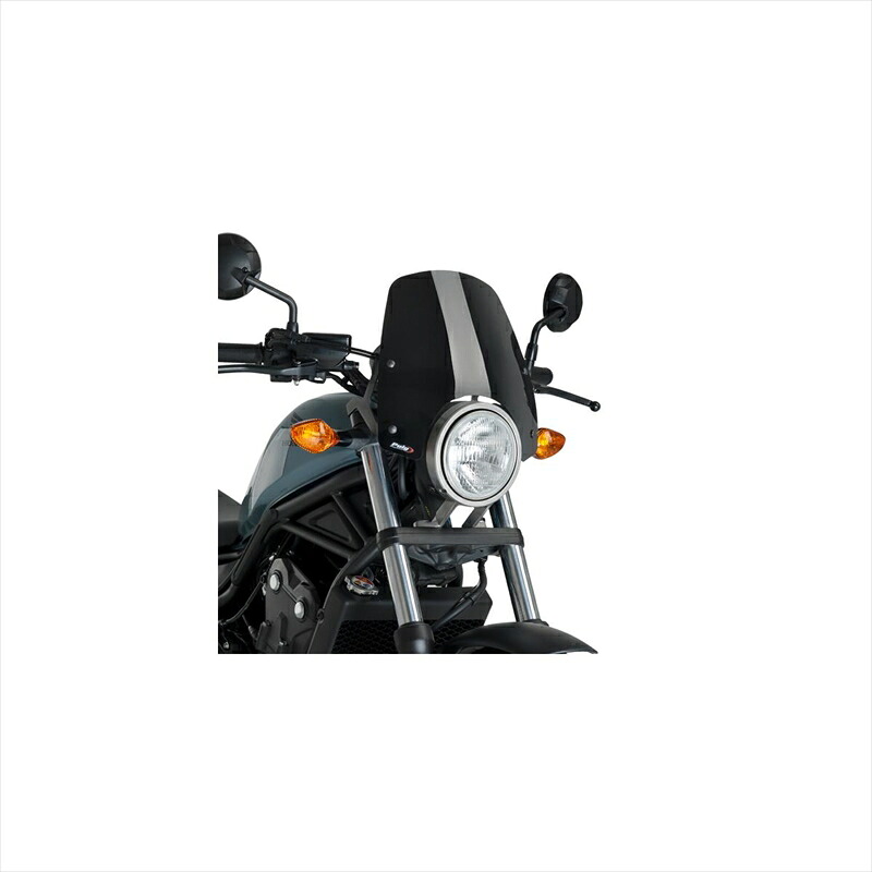 バイクパーツ PUIG(プーチ) ニュージェネレーションNK SPORTブラック 3829N 4550255409050 REBEL500/250 CMX 500/250 17-19 15,190円